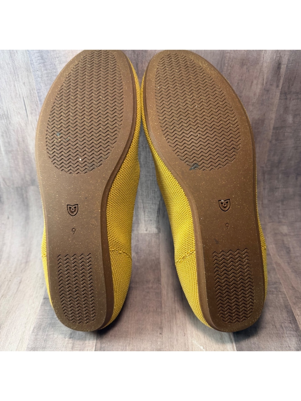 Rothy’s The Loafer Yellow Lemondrop Women's 9 Knit Washable Shoes Slip On - Picture 9 of 11